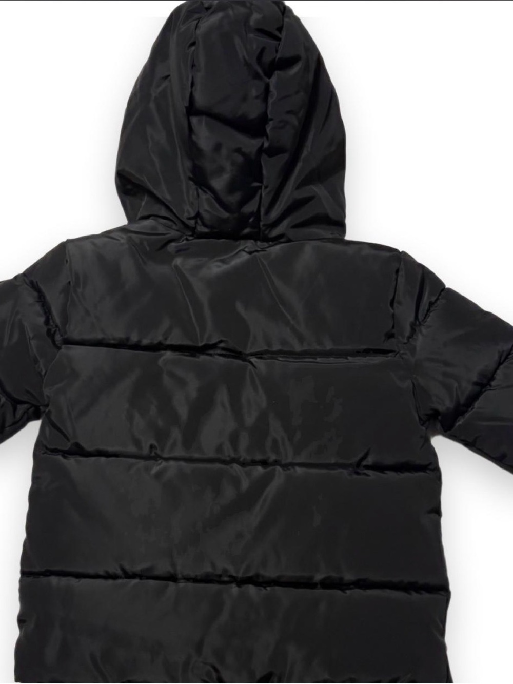 Reebok Kids size 12 months Black Hooded Puffer Jacket. Never worn - Picture 4 of 5